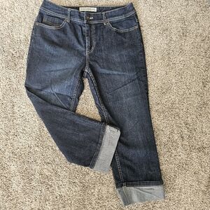 Chico's Platinum Denim Capri